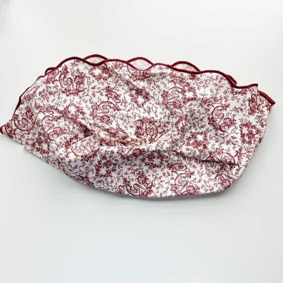 Longaberger Love Treasures Sweetheart Basket Fabric Liner Letters of Love - Picture 4 of 6